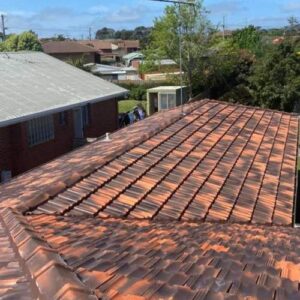 roof cleaning - after
