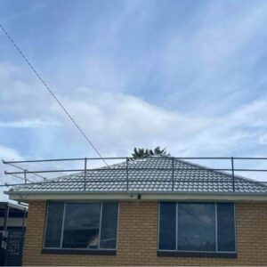 tile roof restorations - before